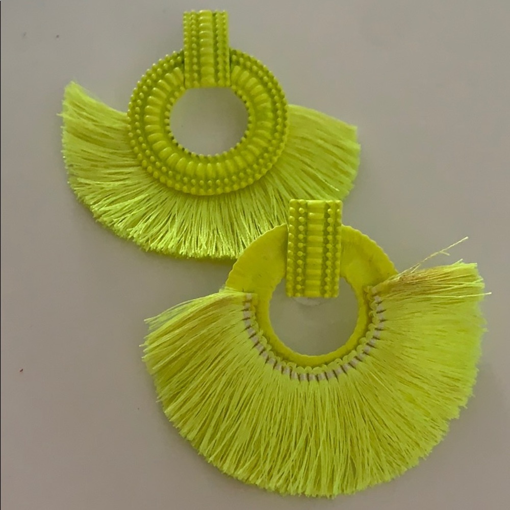 Yellow Neón Earrings